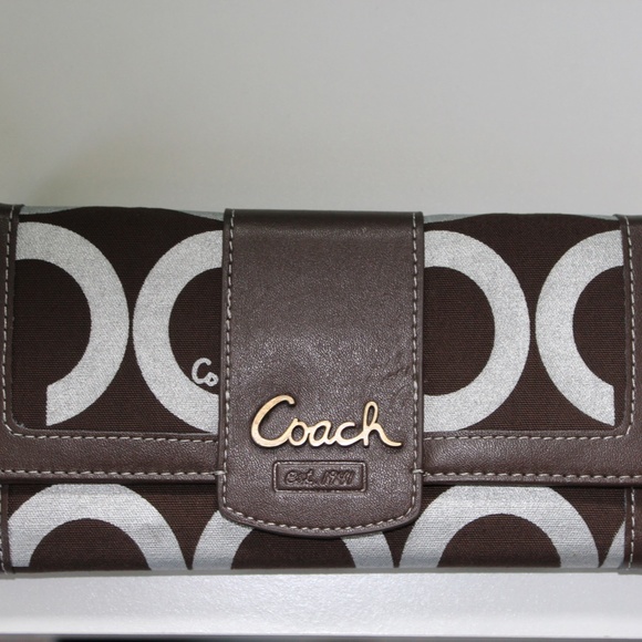 Coach Wallet (Suede Collection) - Picture 1 of 6